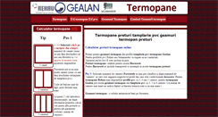Desktop Screenshot of geamuri-termopane.com